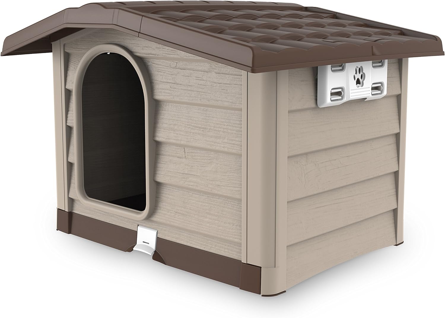Cuccia per cani di large taglia Bama Bungalow beige dimensioni cm. 110x94x77 foto 2