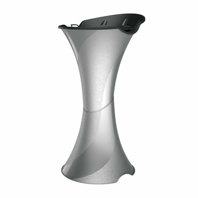 Bama Posacenere A Colonna da Terra Smoking Silver Argento con Setaccio foto 2