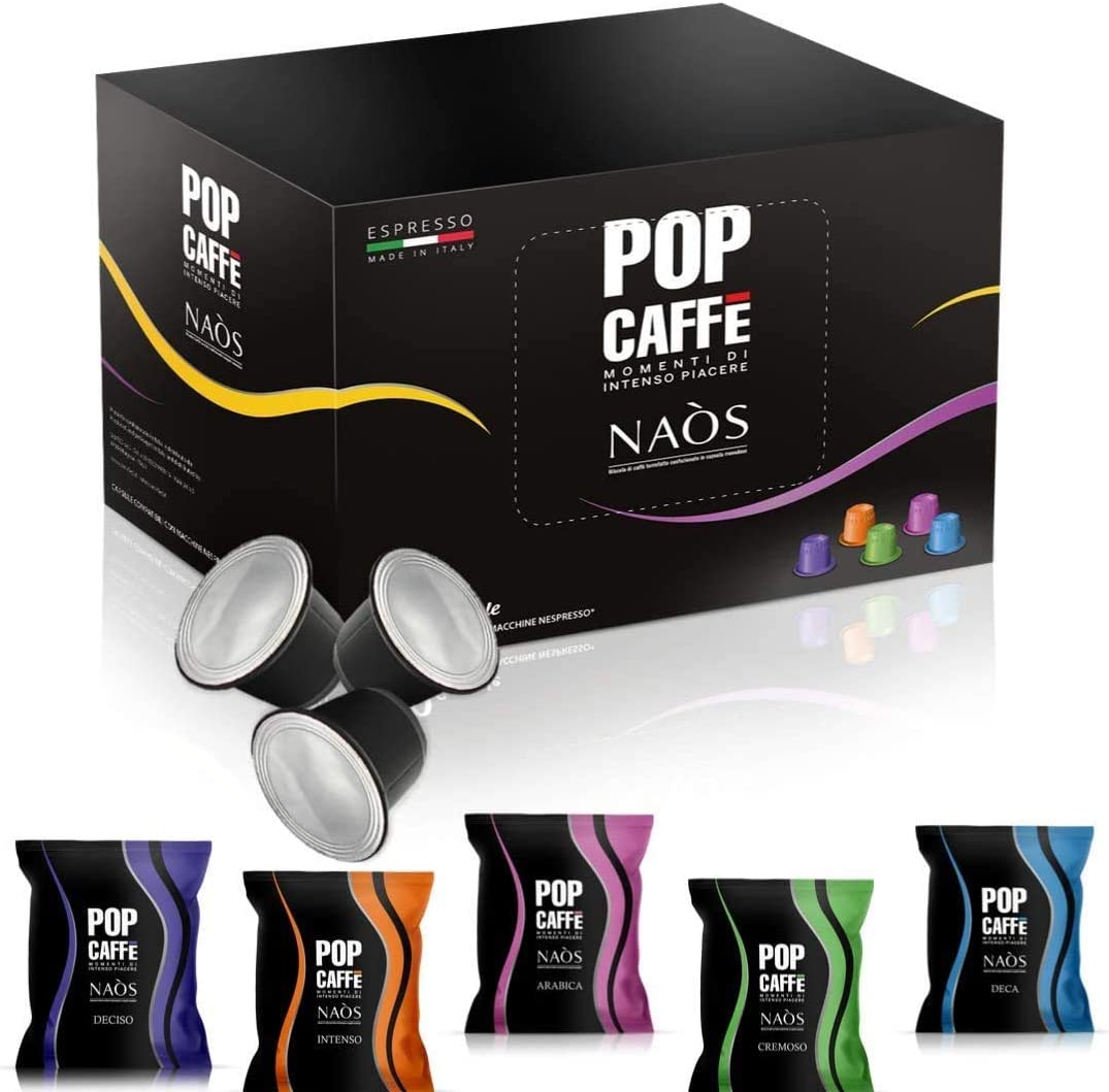 Capsule nespresso naos pop caffe kit degustazione
