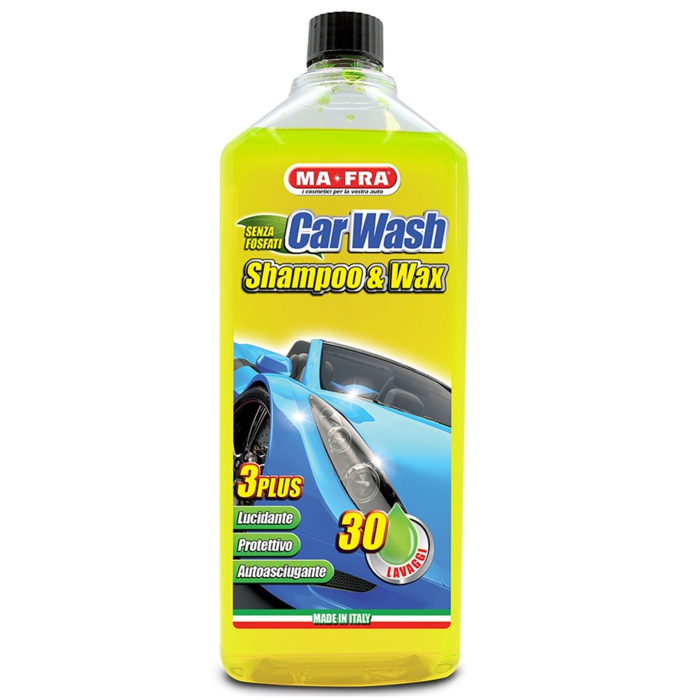 Mafra car wash shampoo e cera.
