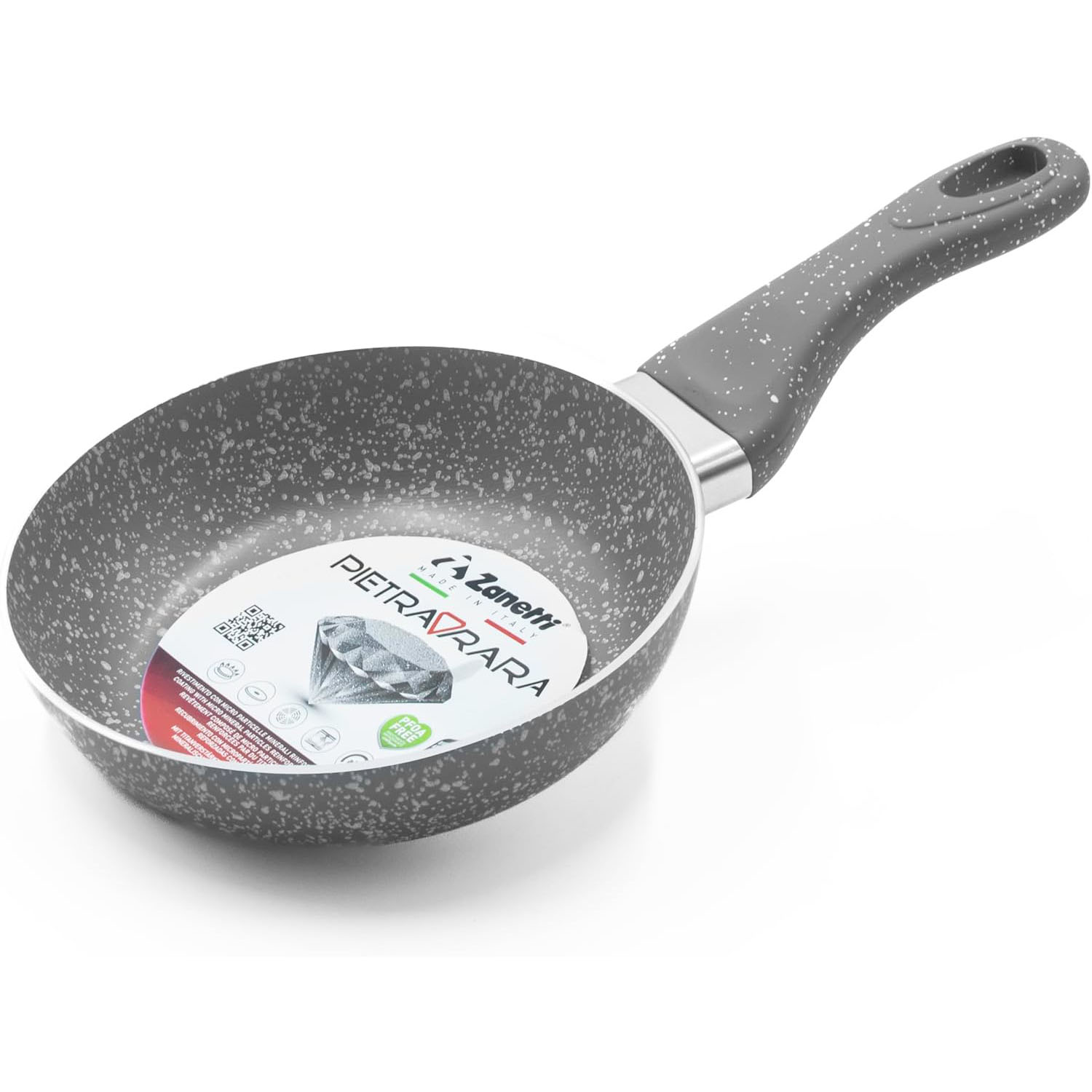 Padella Pietra Rara 28 cm Antiaderente Made in Italy foto 4