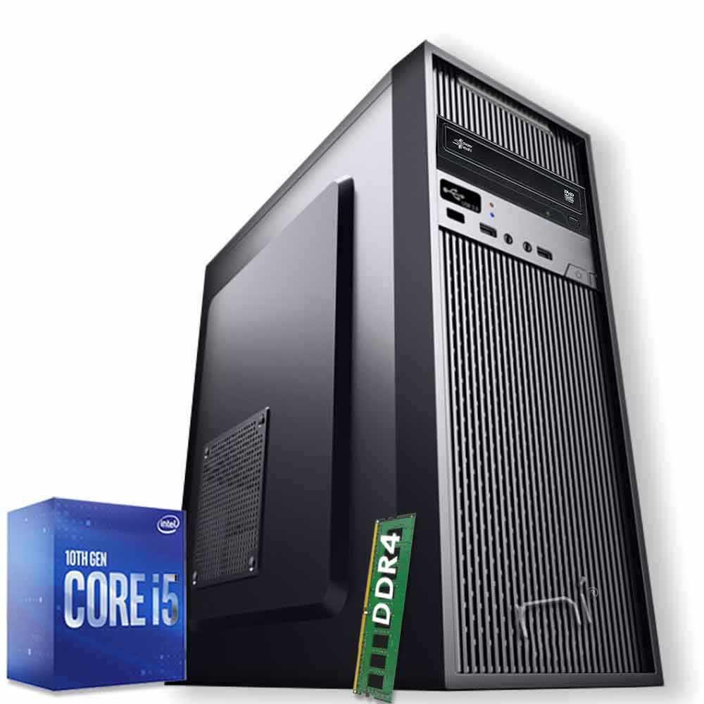 Pc Desktop Intel i5-10400 hexa core Windows 10 8gb ram hard disk 1tb WiFi HDMI foto 2