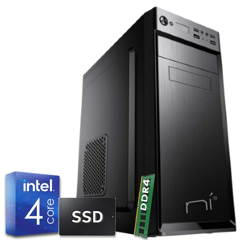 Pc fisso Windows 10 con licenza Intel quad core 16gb ram DDR4 hard disk 1tb WiFi foto 2