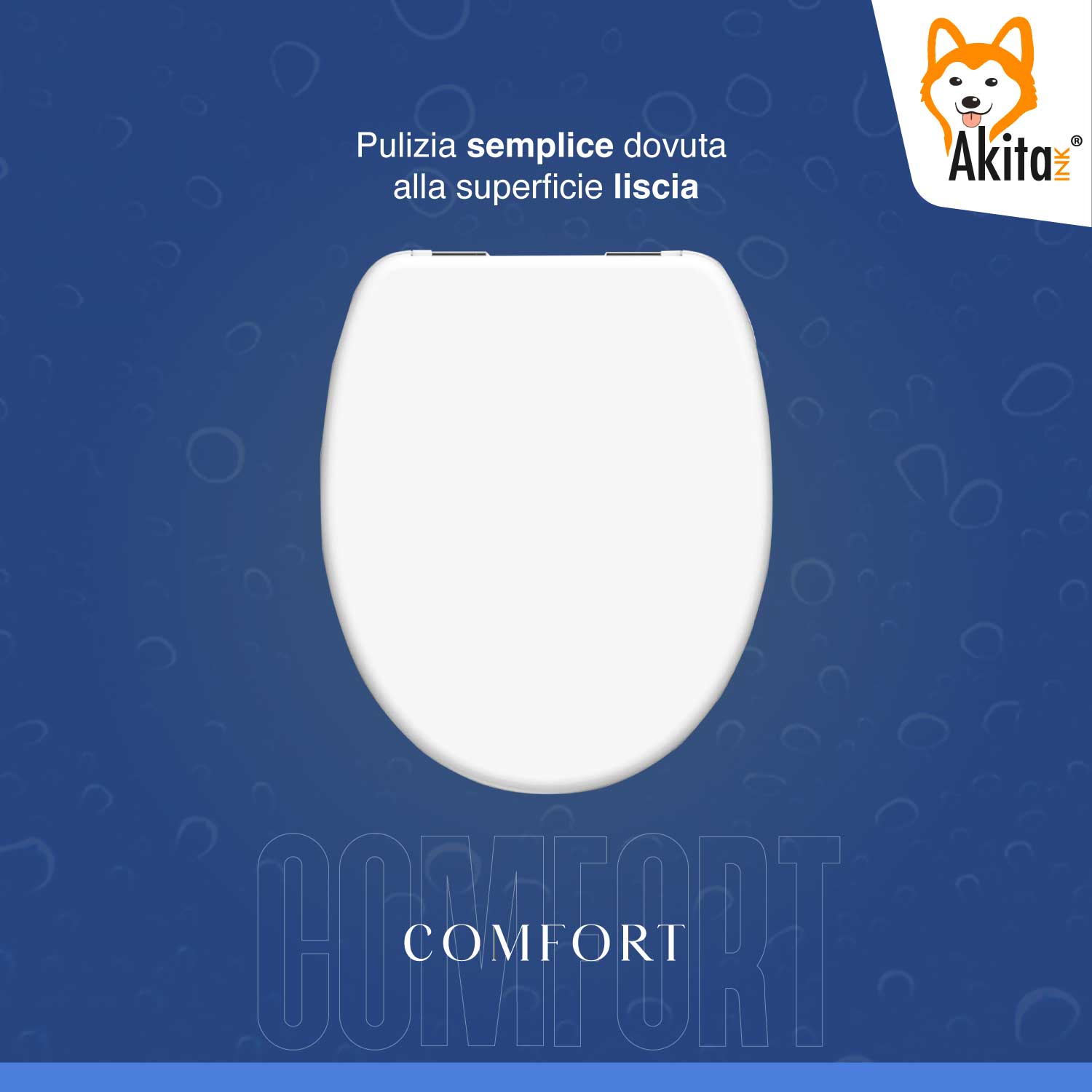 Copriwater Universale in Legno MDF Bianco: Comfort e Stile per il Tuo Bagno foto 3