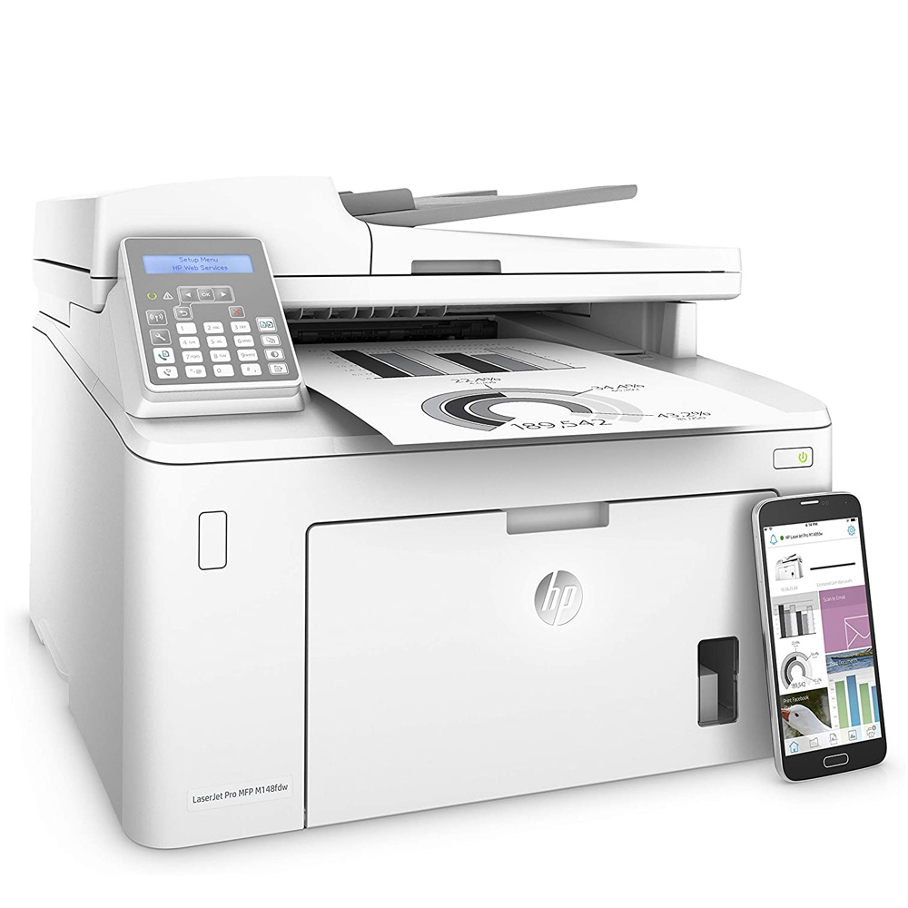 Stampante HP Laser MFP M148FDW fronte-retro Fax Scanner Fotocopiatrice WiFi  - Nonsoloinformatica