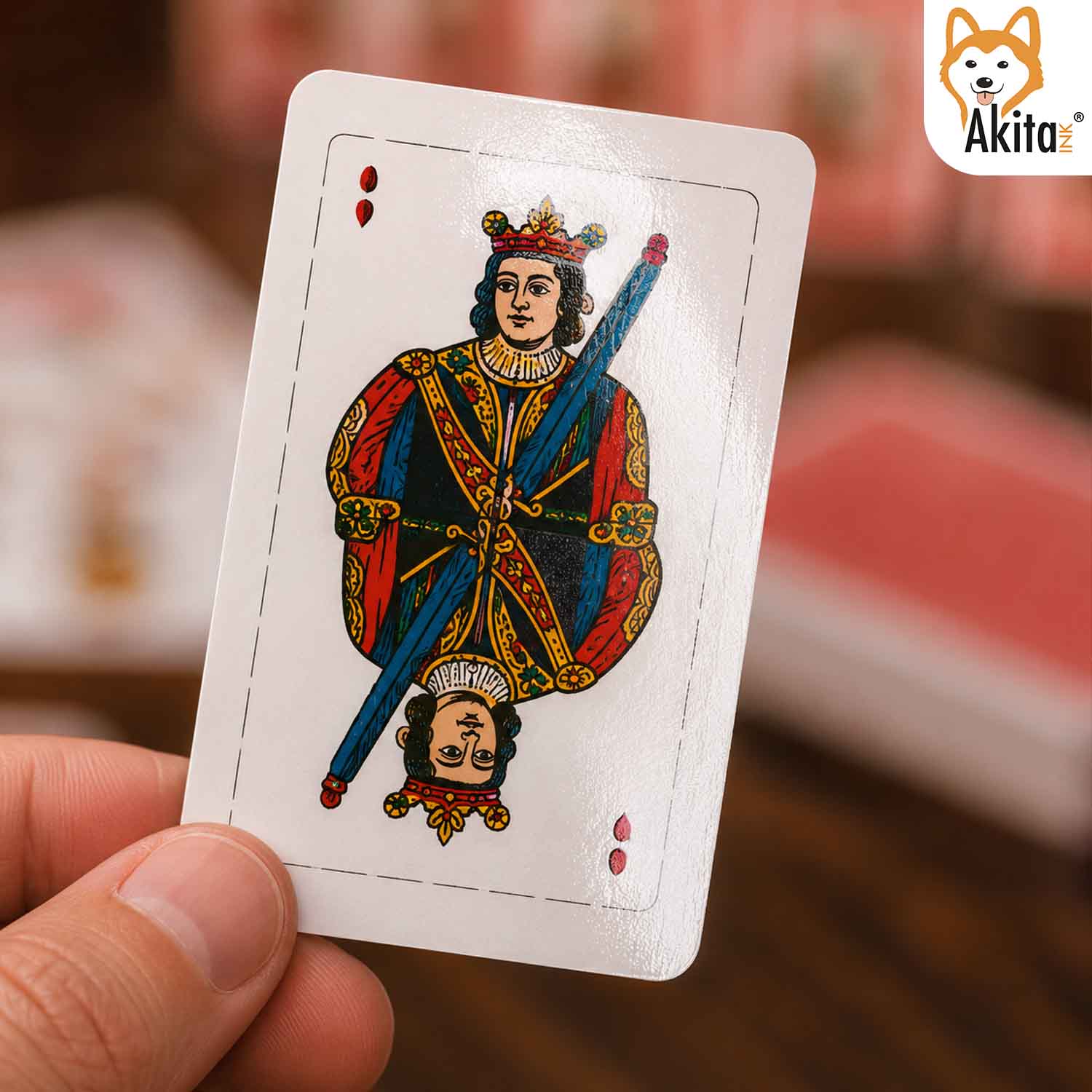 Akitaink 12 Mazzi Carte Piacentine Plastificate da Gioco foto 6