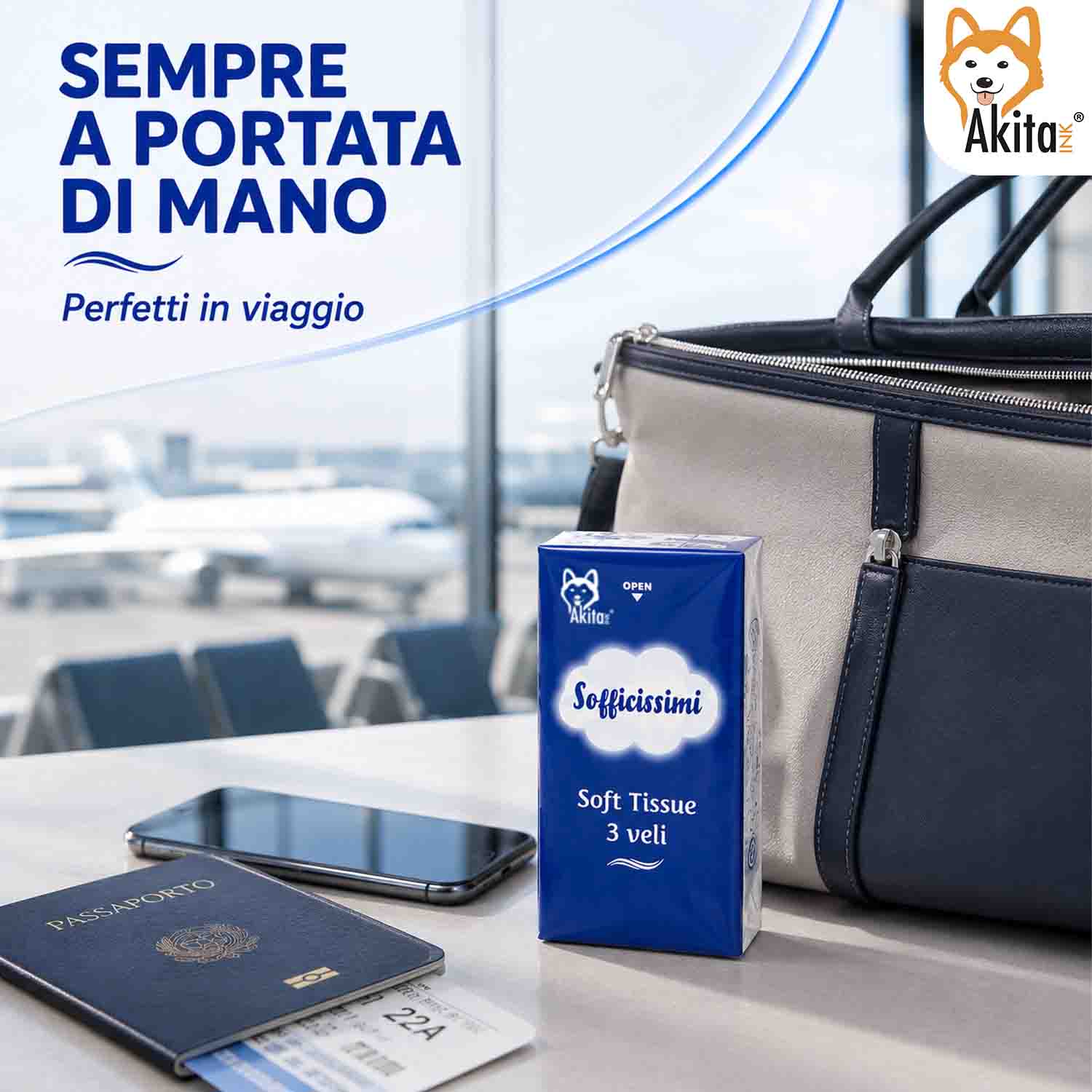 1000 Fazzoletti Soft Tissue 3 Veli Made in Italy foto 5