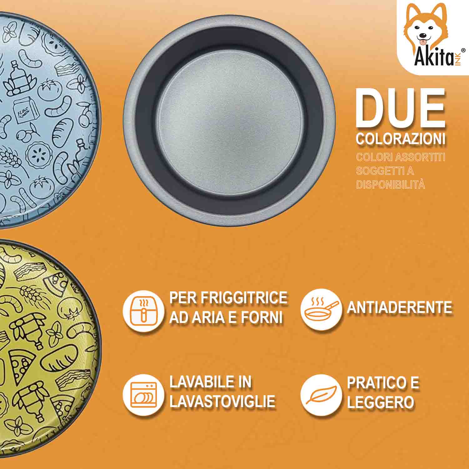 Teglia Conica 19 cm Antiaderente per Friggitrice ad Aria foto 5