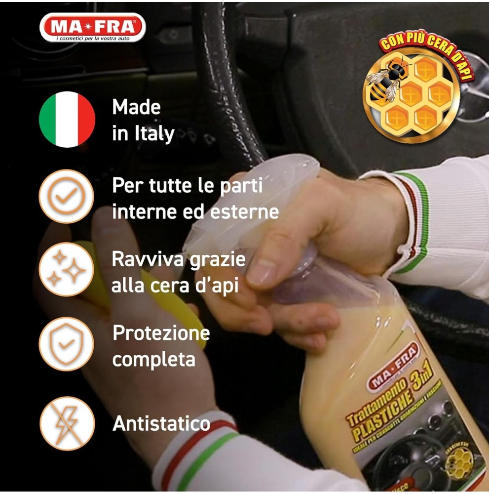 MaFra Trattamento 3 in 1 Plastiche 500 ml foto 5