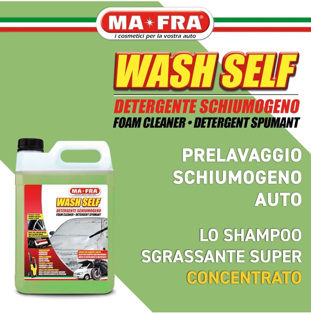 MaFra Wash Self Shampoo Schiumogeno foto 3