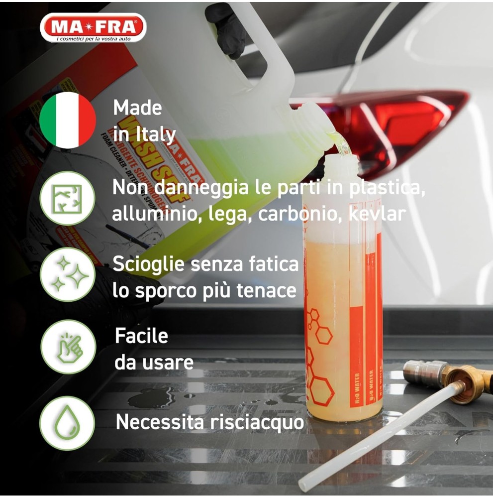 MaFra Wash Self Shampoo Schiumogeno foto 4