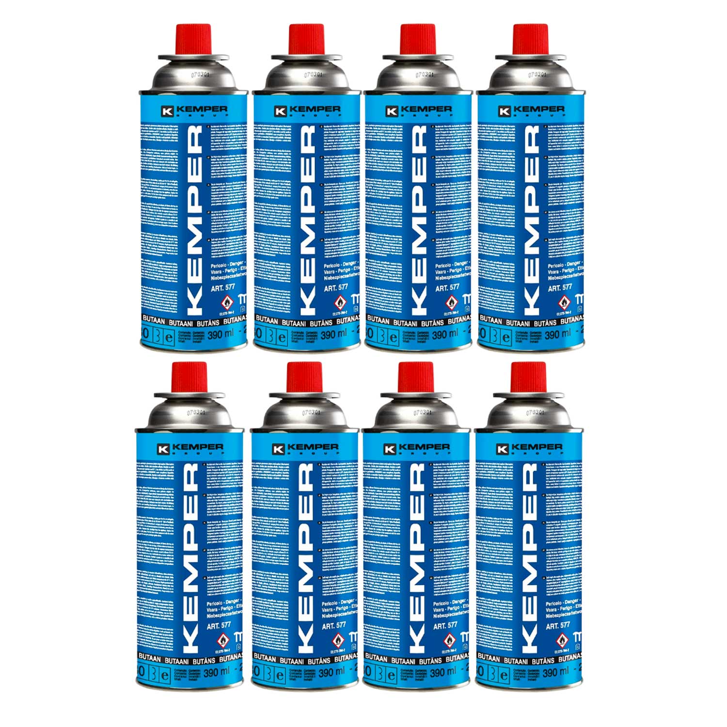 Kemper X 8 Cartuccia Gas BUTANO GR. 227 per FORNELLO Smart 577 foto 2