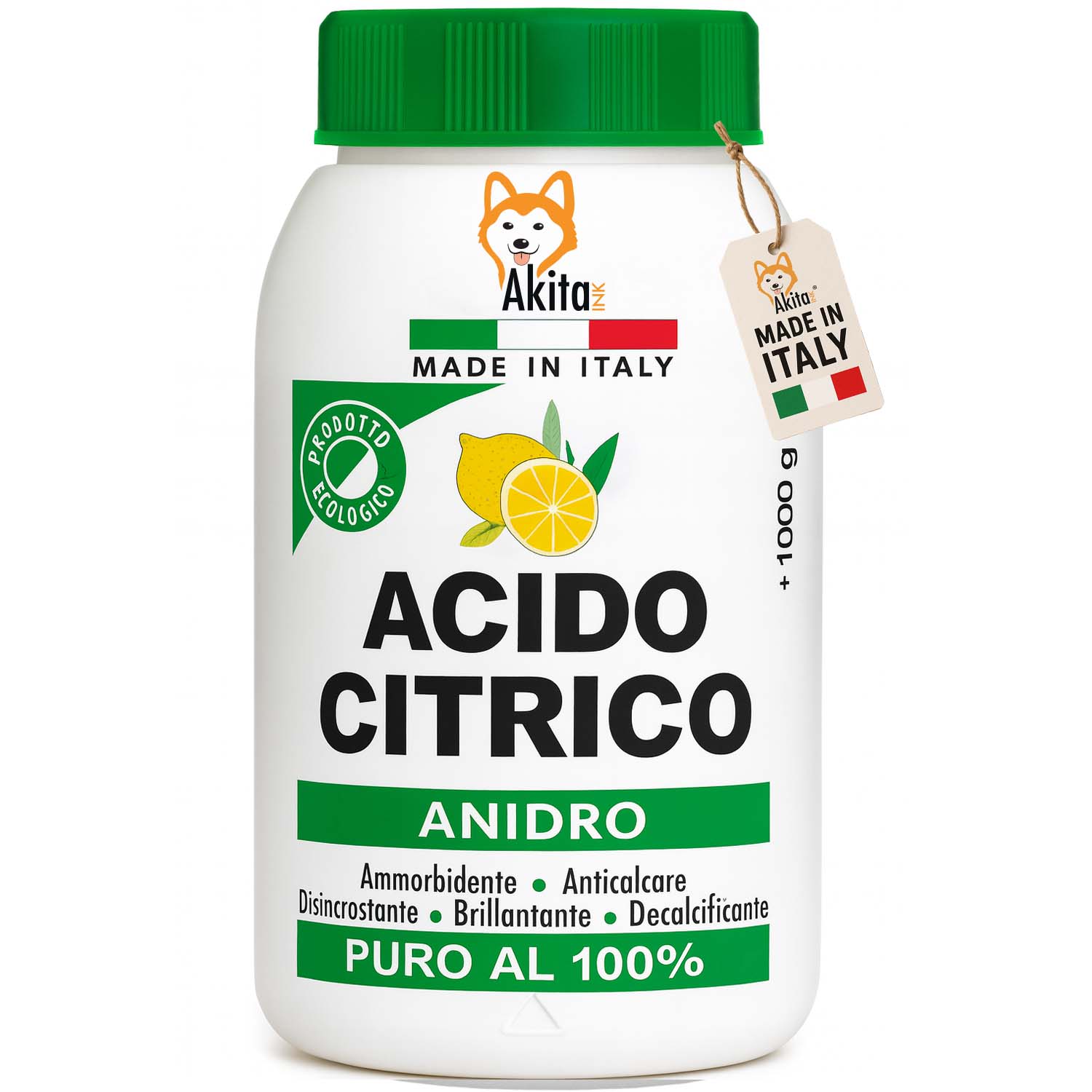 Acido Citrico Naturale 1kg - Anticalcare Ecologico Multiuso foto 2
