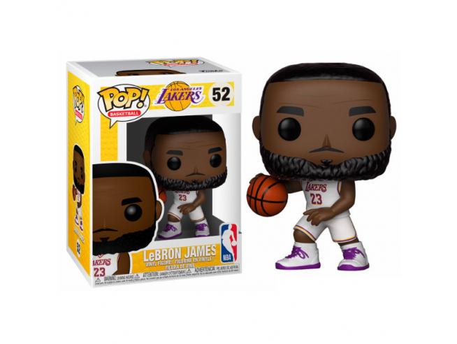 FUNKO POP LEBRON JAMES (LAKERS WHITE UNIFORM) (37271) - NBA - SPORT ICONS foto 2