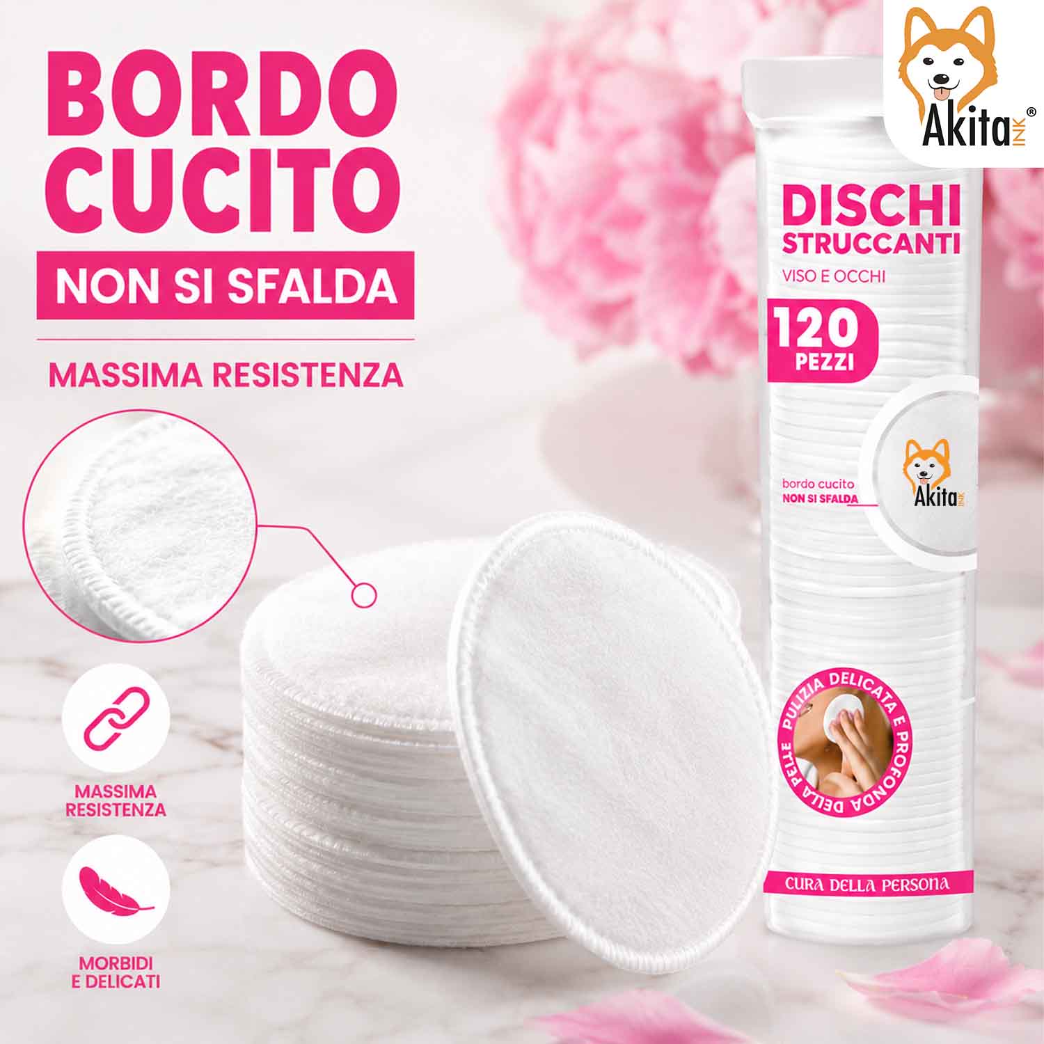 720 Dischetti Struccanti Cotone 6 Confezioni foto 5