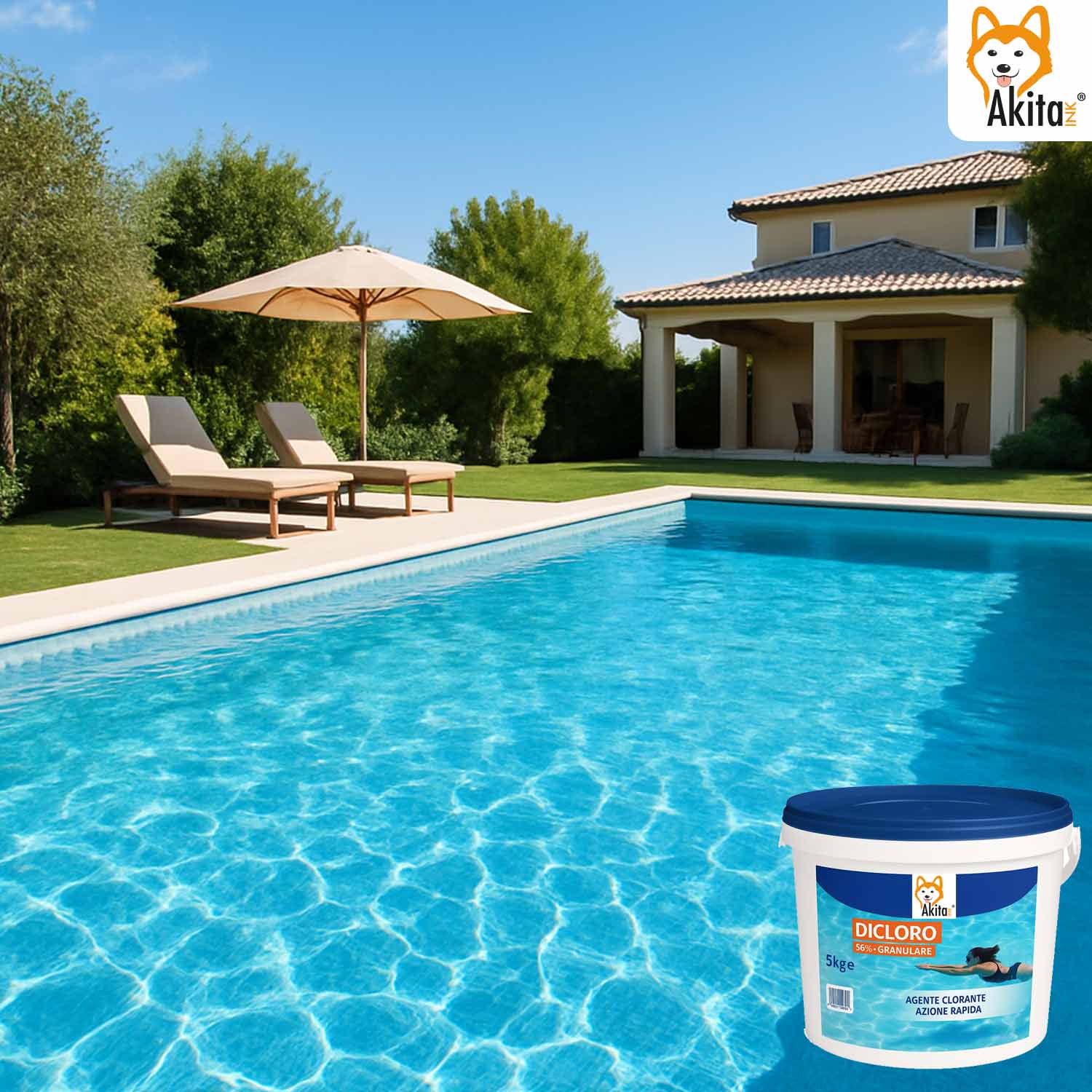Dicloro Granulare 56% 5 kg - Cloro Multiazione Piscine foto 4