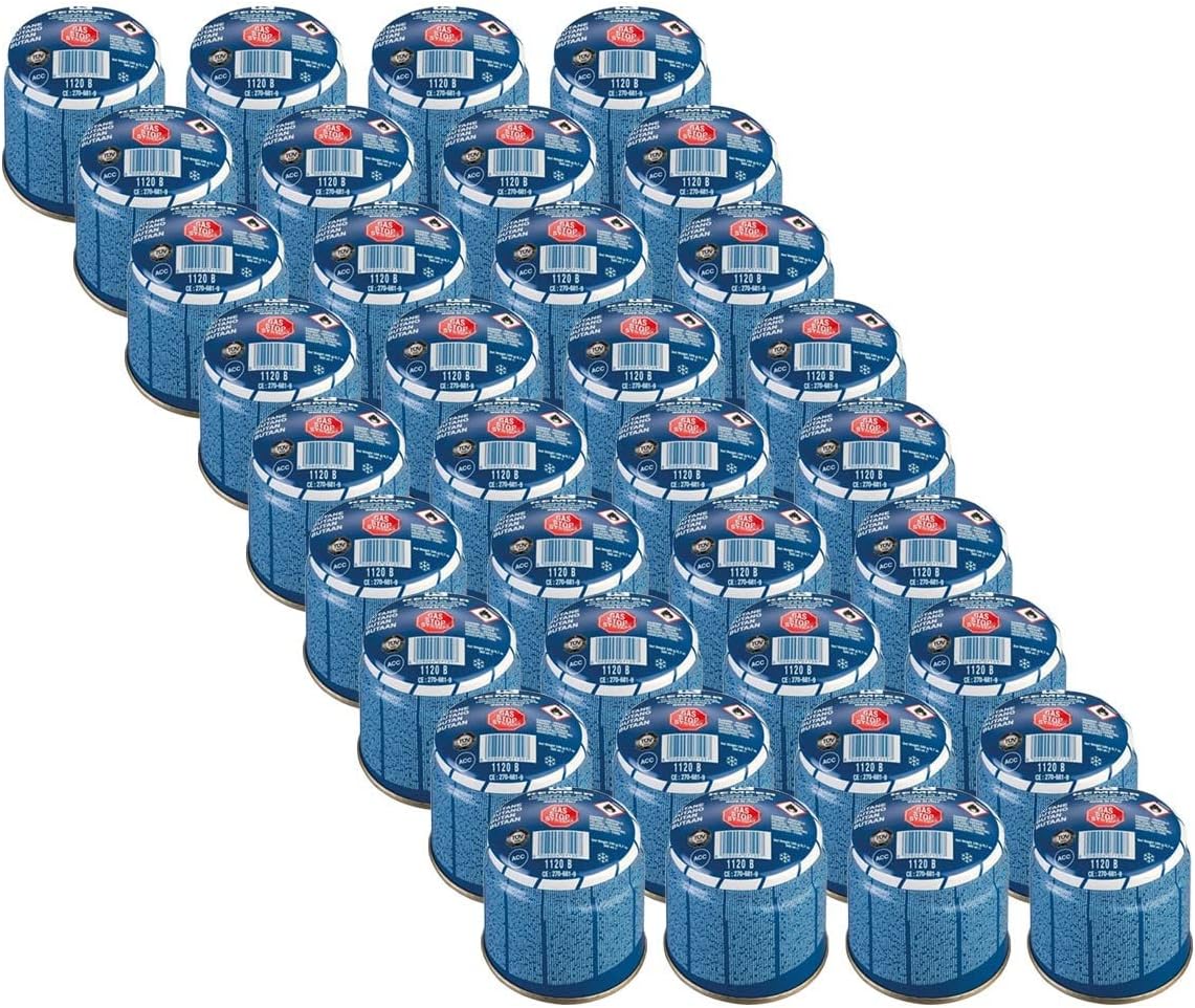KEMPER - Confezione 36 cartucce gas 190g butano forabile sicurezza stop-gas foto 2