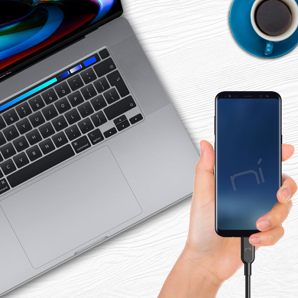Cavo type-c ricarica rapida trasferimento dati per Samsung Huawei Xiaomi ecc foto 6