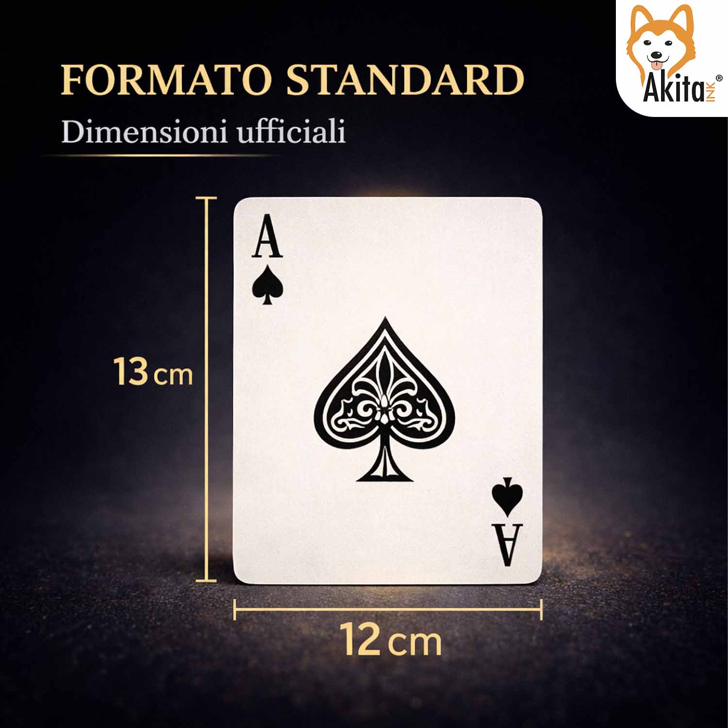 Akitaink Carte da Gioco Poker Plastificate 3 Mazzi foto 6