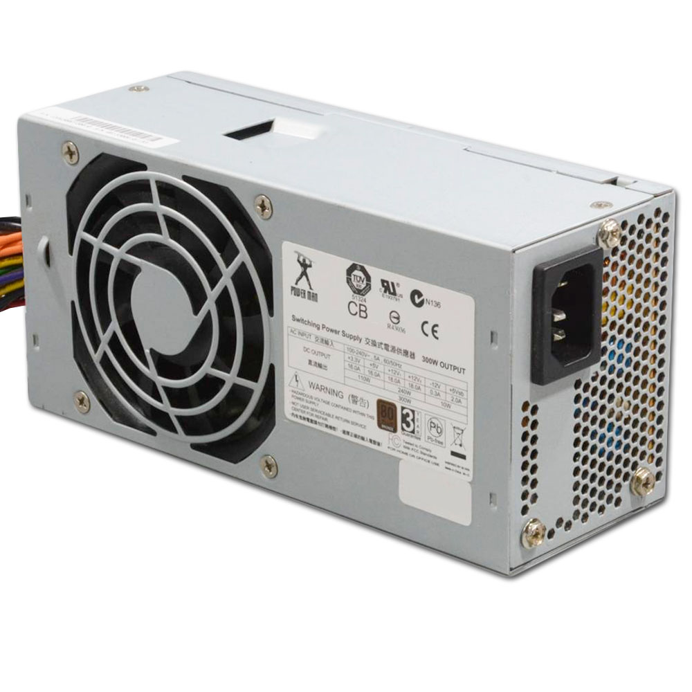 POWER MAN Power Supply 300W PSU IP-S300EF7-2 Mini ITX Alimentatore TESTED foto 4