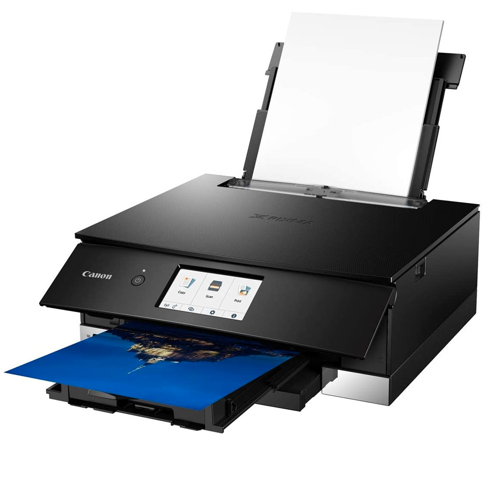 Multifunzione canon TS8350, inkjet a4 con WiFi, fronte retro e display touch foto 2