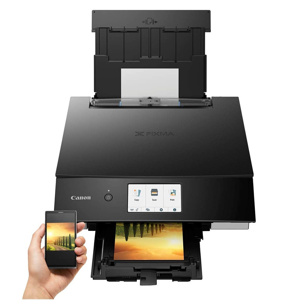 Multifunzione canon TS8350, inkjet a4 con WiFi, fronte retro e display touch foto 4