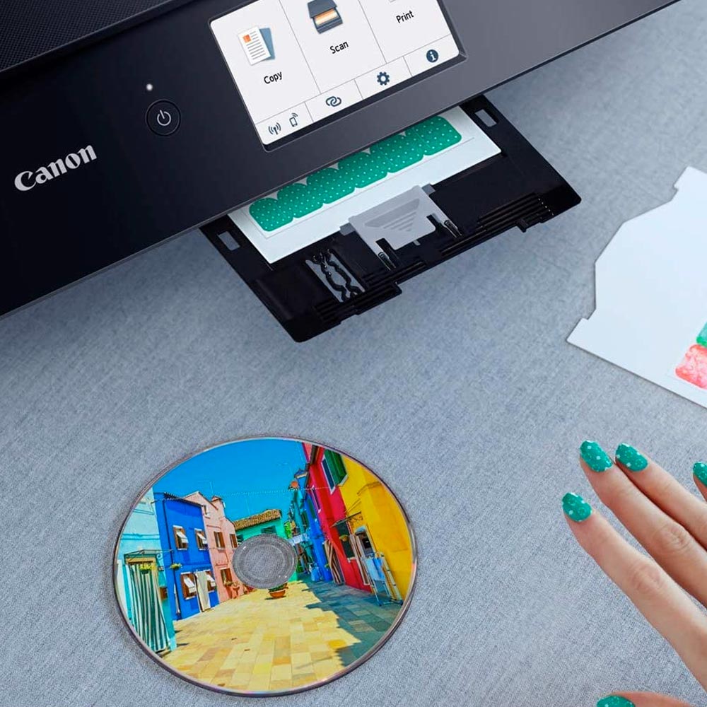 Multifunzione canon TS8350, inkjet a4 con WiFi, fronte retro e display touch foto 5