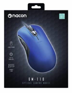 Nacon Mouse Ottico Gaming GM-110 Blu foto 2