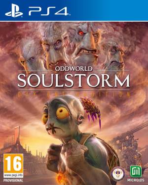 PS4 Oddworld: Soulstorm D1 Version Steel Book foto 2