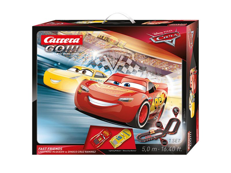Carrera Pista GO!!! Cars 3 Fast Friends - 5,0 m foto 2