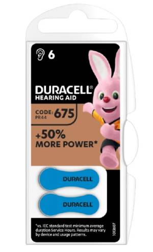 Duracell ActiveAir Batterie Acustiche Medical DA675 6pz foto 2
