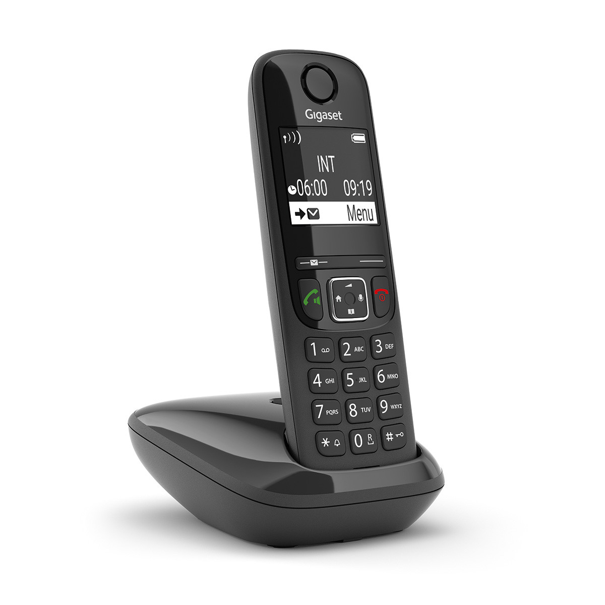 CORDLESS SIEMENS GIGASET AS690 BLACK VIVAVOCE foto 2
