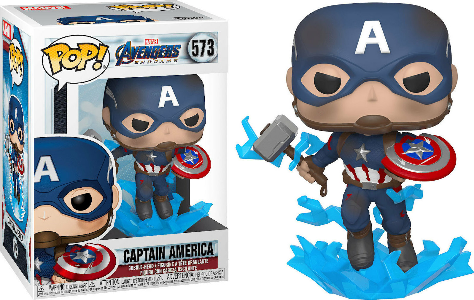 Funko POP Marvel: Avengers Endgame - Captain America 573 foto 2