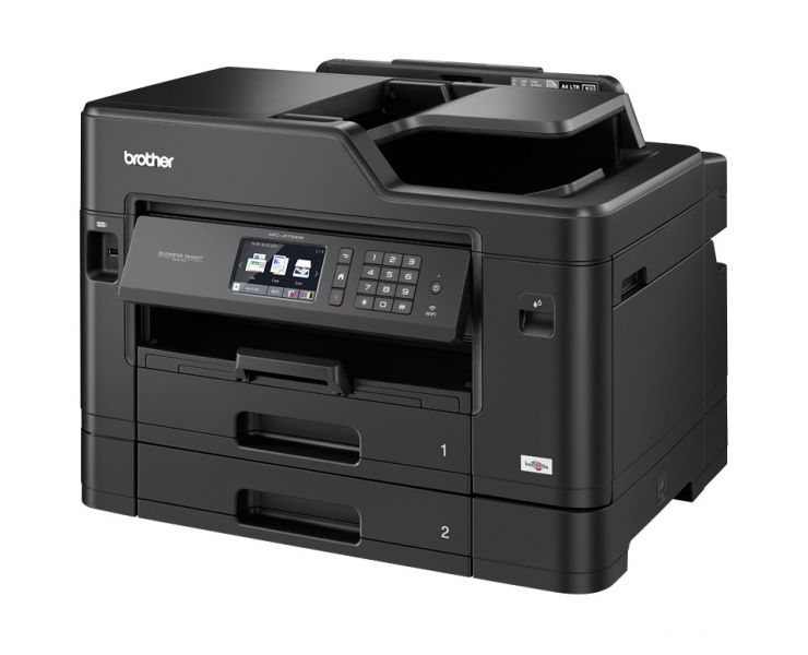 MF INK COL A3 FAX WIFI LAN F/R BROTHER MFCJ5730DW 35PPM 2 CASSETTI foto 2