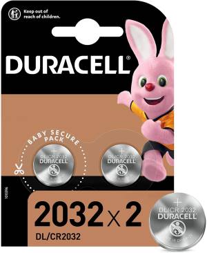 Duracell lithium batterie bottone dl/cr2032 2pz