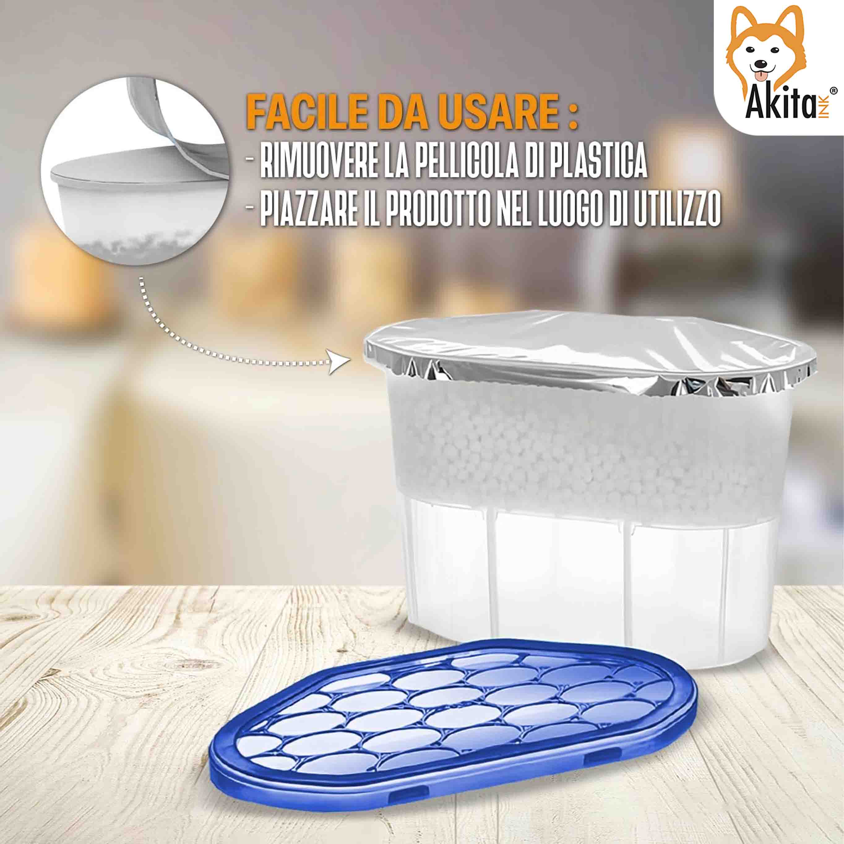 Set 6 Assorbiumidita' Deumidificatori Brezza Marina 500 ml foto 6