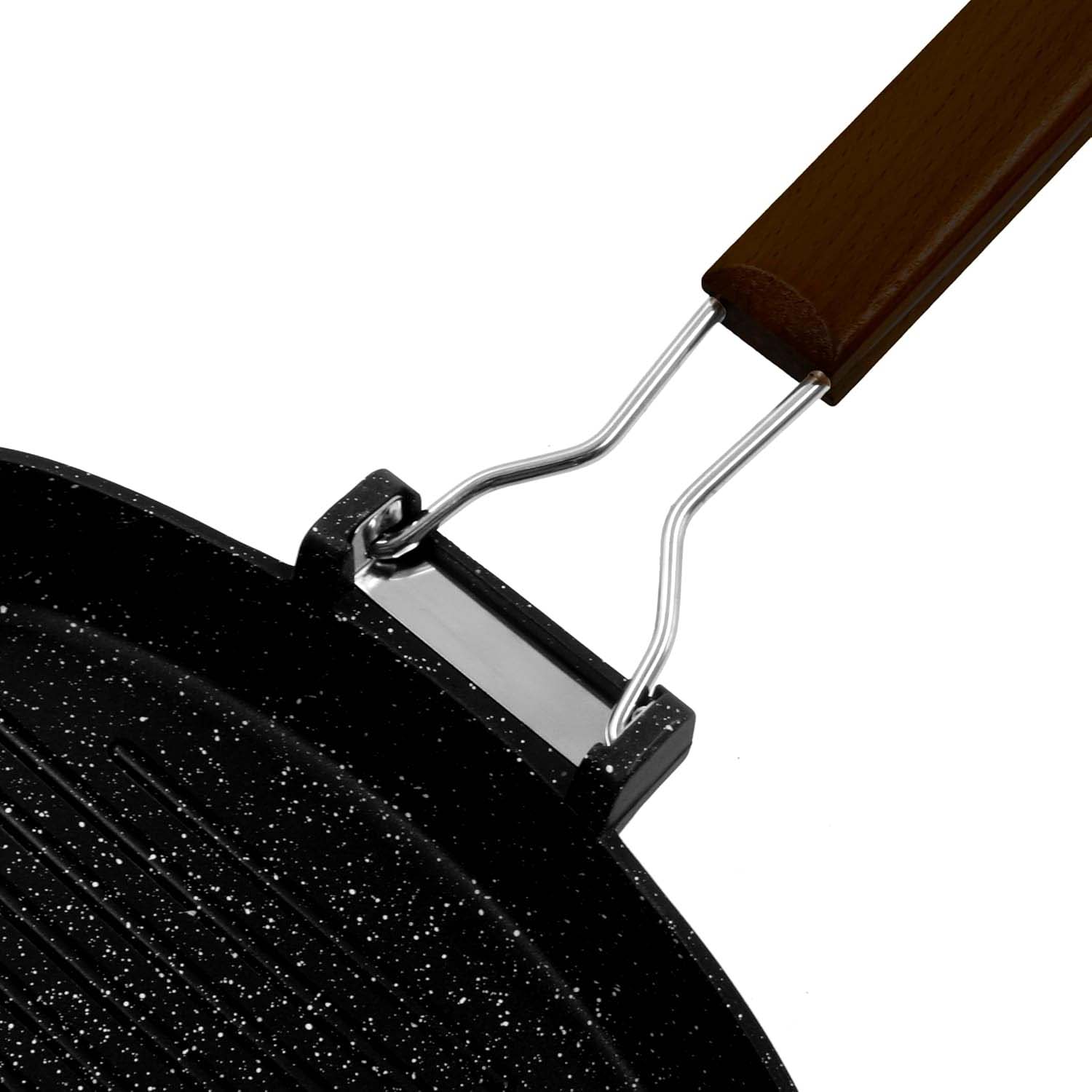 Bistecchiera Zanetti 20×20 Induzione Manico Pieghevole foto 6