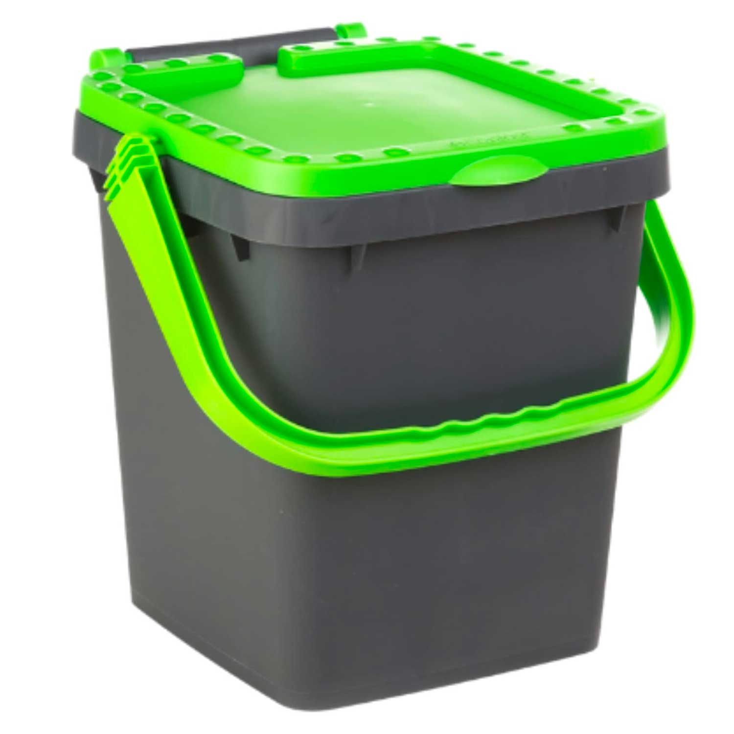 Ecoplast | Pattumiera per Raccolta Differenziata 20 Lt, Bidone Spazzatura VERDE foto 2