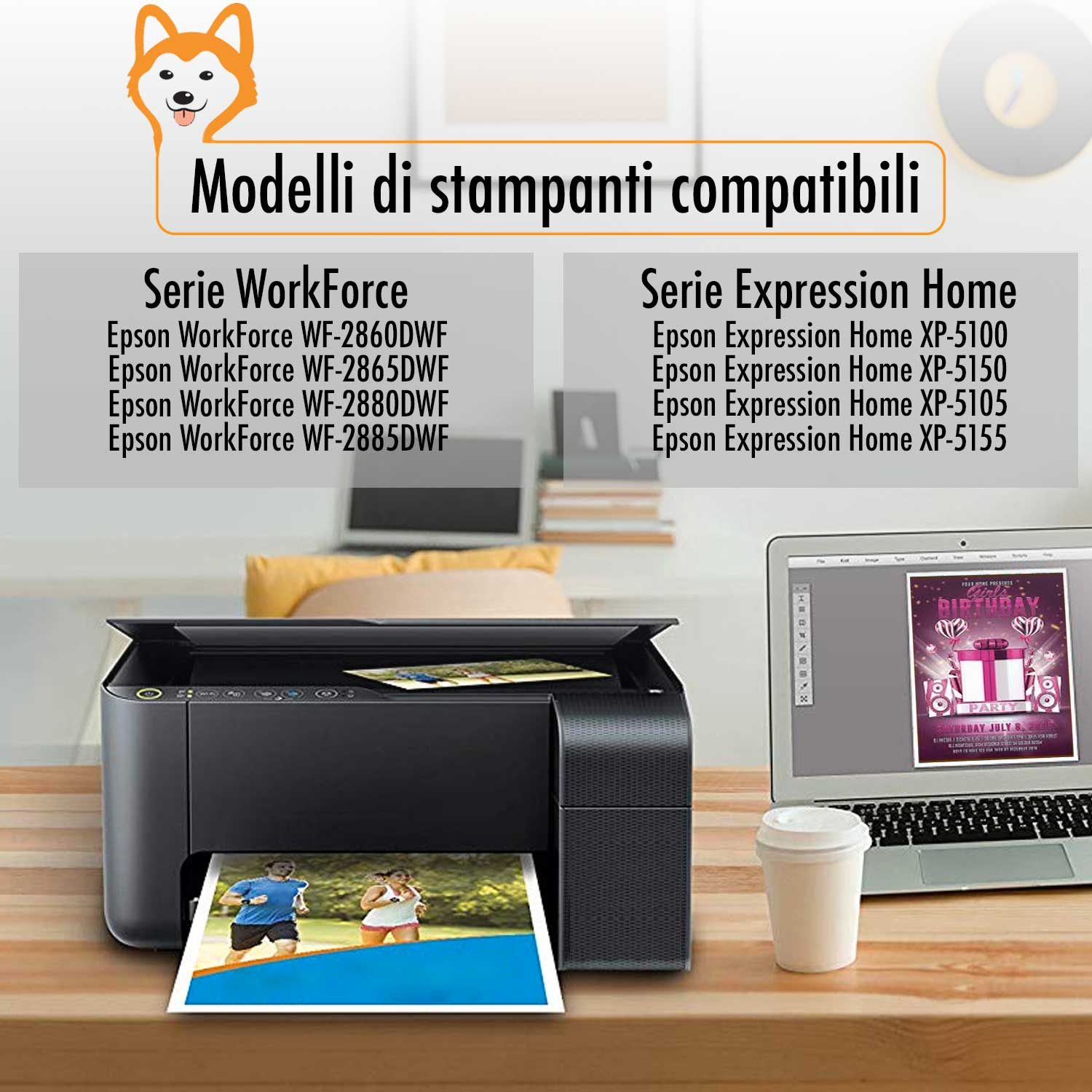 5 Cartucce Epson 502XL Compatibili AkitaINK Colori foto 4