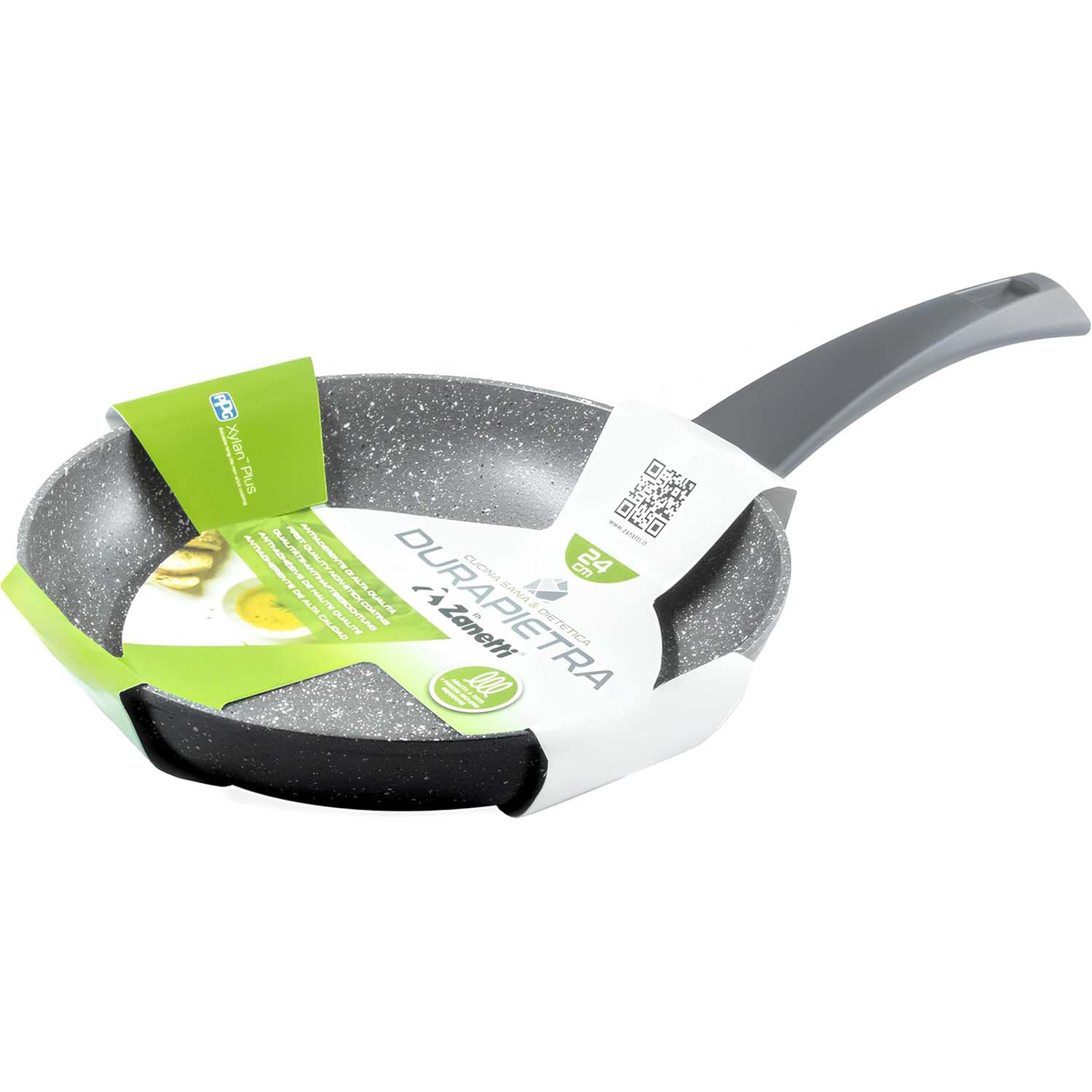 Padella Zanetti Durapietra 30cm Antiaderente Induzione foto 5