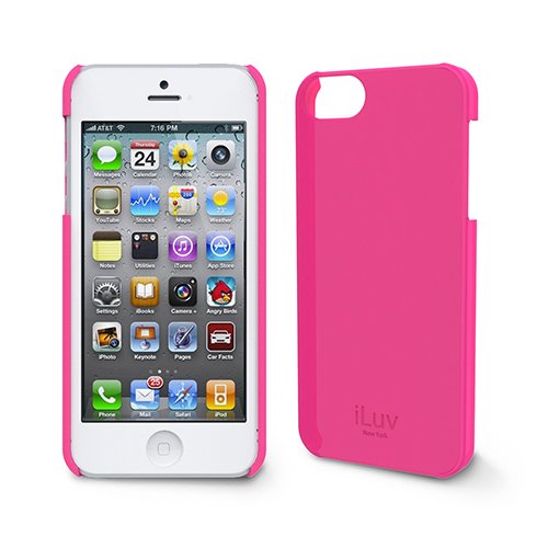 Cover iluv overlay pink ica7h305pnk per iphone 5 - 5s - se