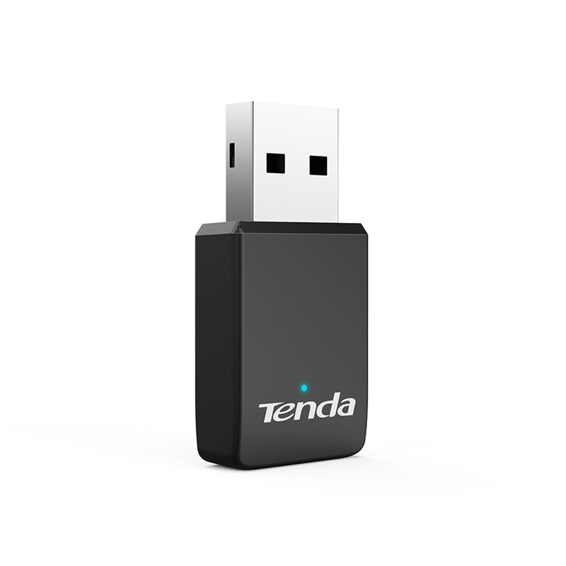 ADATTATORE TENDA U9 - AC650 DUA BAND USB 802.11n/g/b/a/ac, 1 ANTENNA INT.