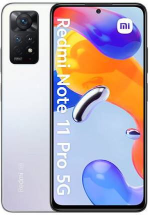 Xiaomi Redmi Note 11 Pro 6+128GB 6.7 5G Polar White DS ITA foto 2