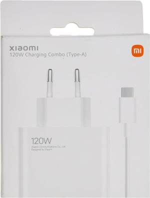 Xiaomi mi 120w charging combo type-a bhr6034eu white
