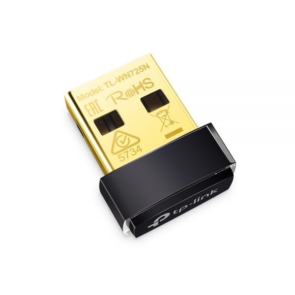 ADATTATORE TP-LINK TL-WN725N NANO USB WIRELESS 150 MBPS