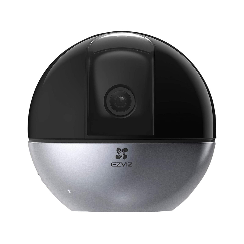 Smart home camera ezviz cs-c6w 4 megapixel  wdr motorizzata audio bidirezionale wi-fi - auto zoom tracking - sllep mode black