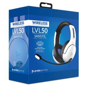 PS5 PDP LVL50 Wireless Headset PS4/PS5 White | Nonsoloinformatica Pc Desktop