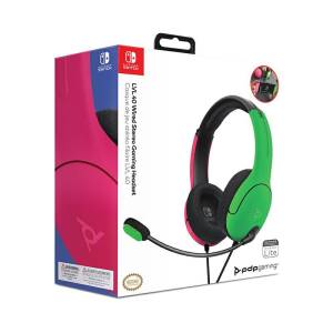 Switch PDP LVL40 Wired Headset Pink/Green foto 2