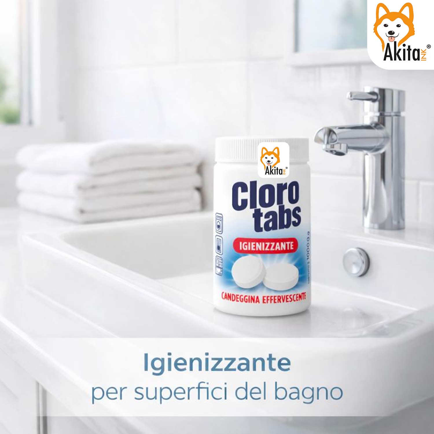 Cloro Tabs 1kg - Pastiglie Multiuso Candeggina foto 3