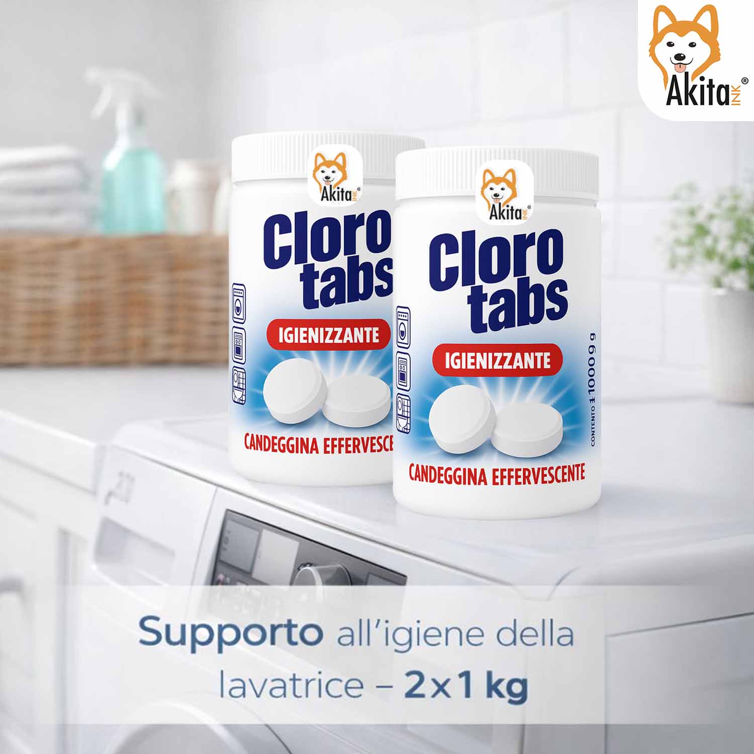 Cloro Tabs 2kg - Pastiglie Multiuso Candeggina foto 6